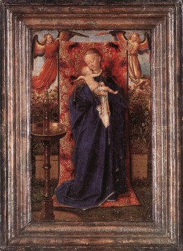  Fuente Arte - La Virgen y el Niño en la Fuente Renacimiento Jan van Eyck
